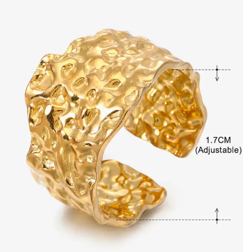 50112 Gold Plated Ring