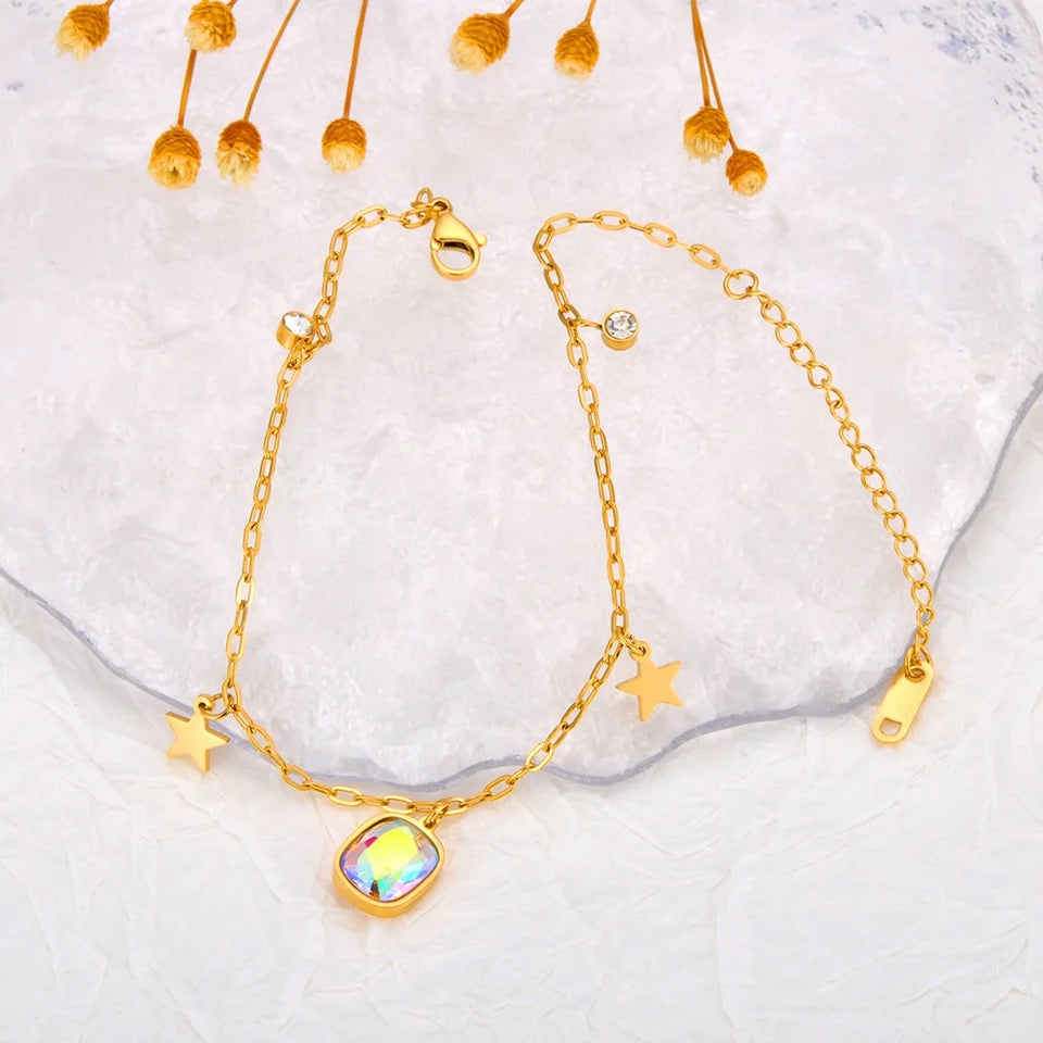 70052 Gold Plated anklet