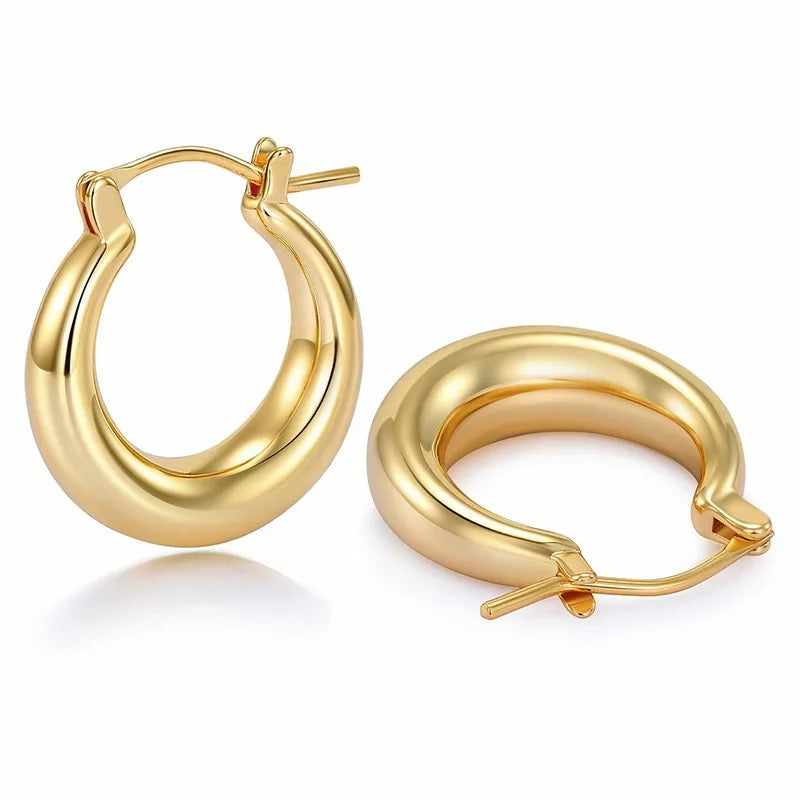 40143 Gold Plated Earrings