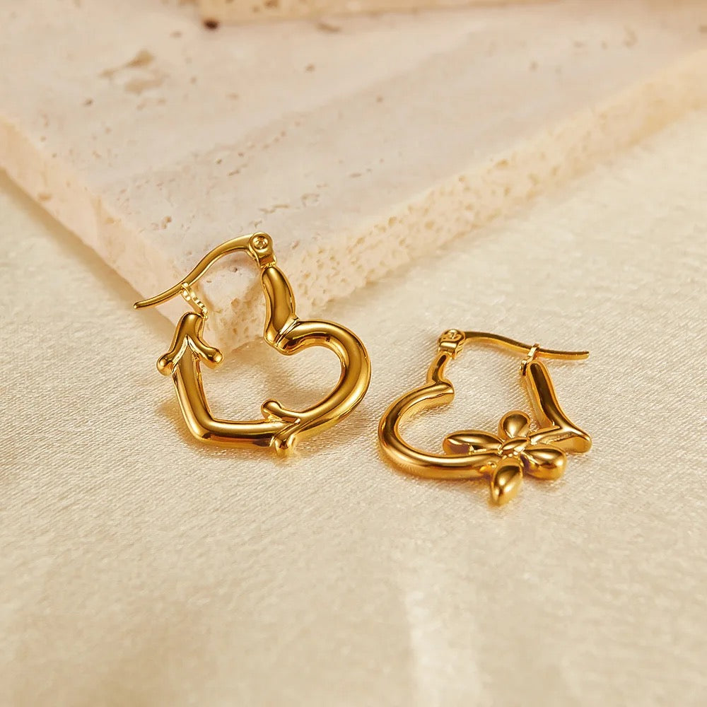 40205 Gold Plated Earrings