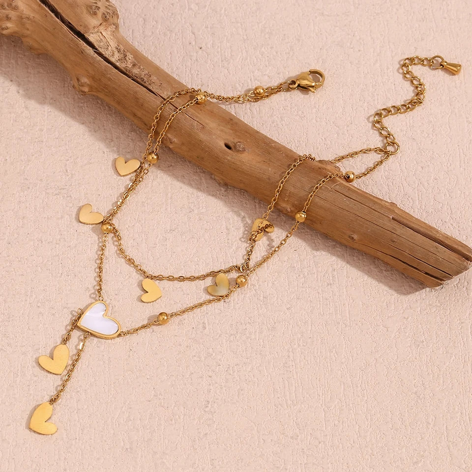 70128 Gold Plated Anklet