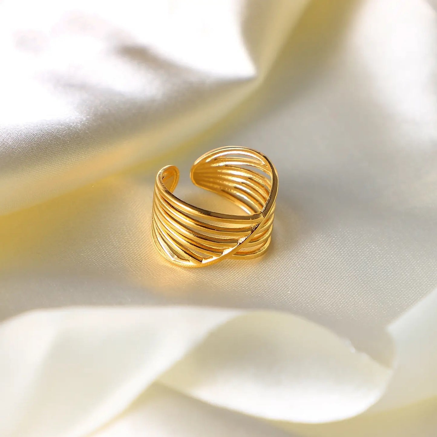 50194 Gold Plated Ring