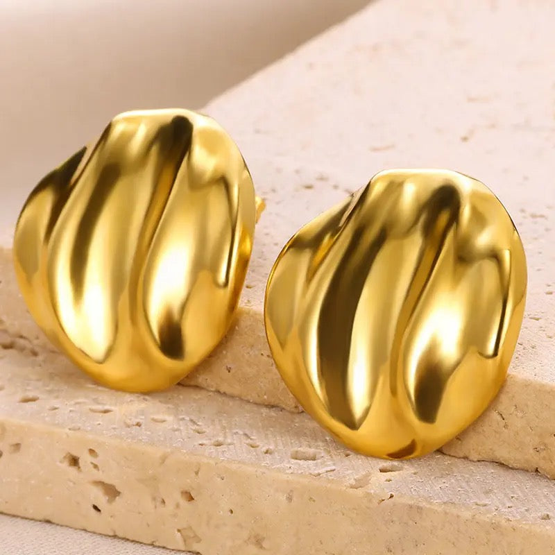 40222 Gold Plated Earrings