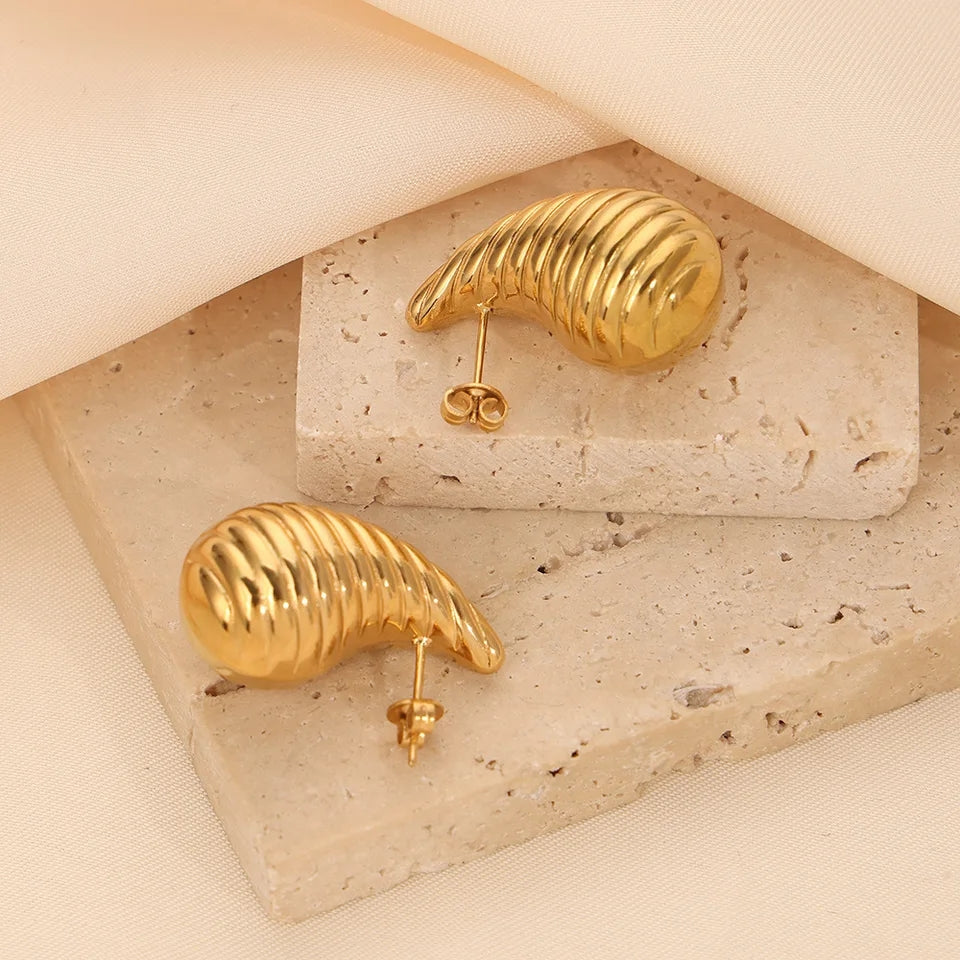 40191 Gold Plated Earrings