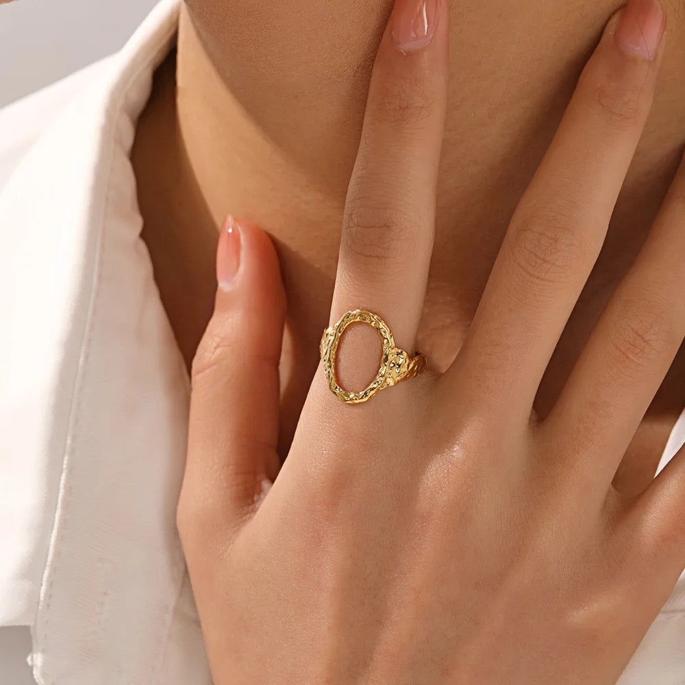 50144 Gold Plated Ring