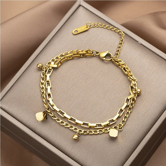 30248 Gold Plated Bracelet