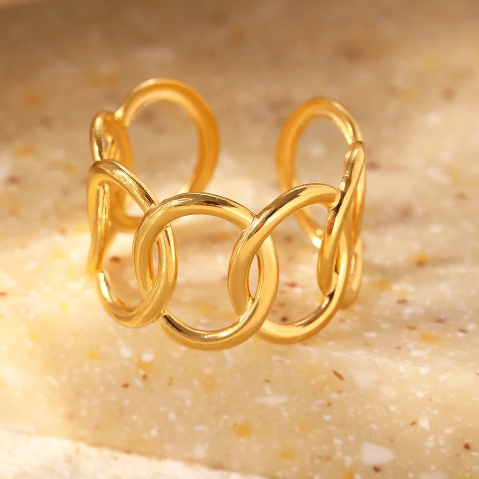 50156 Gold Plated Ring