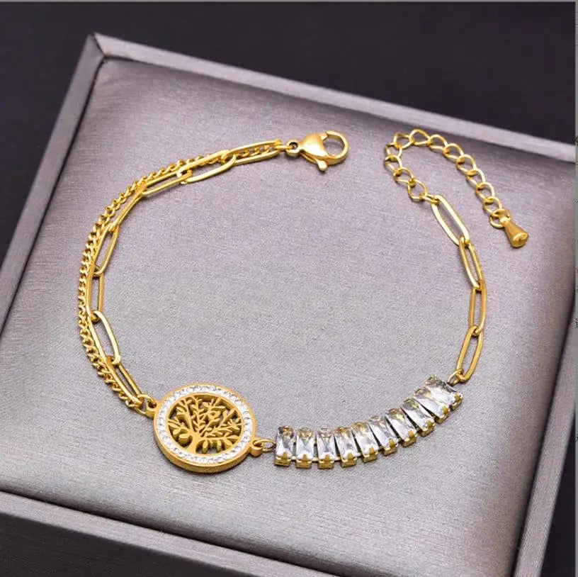 30203 Gold Plated Bracelet