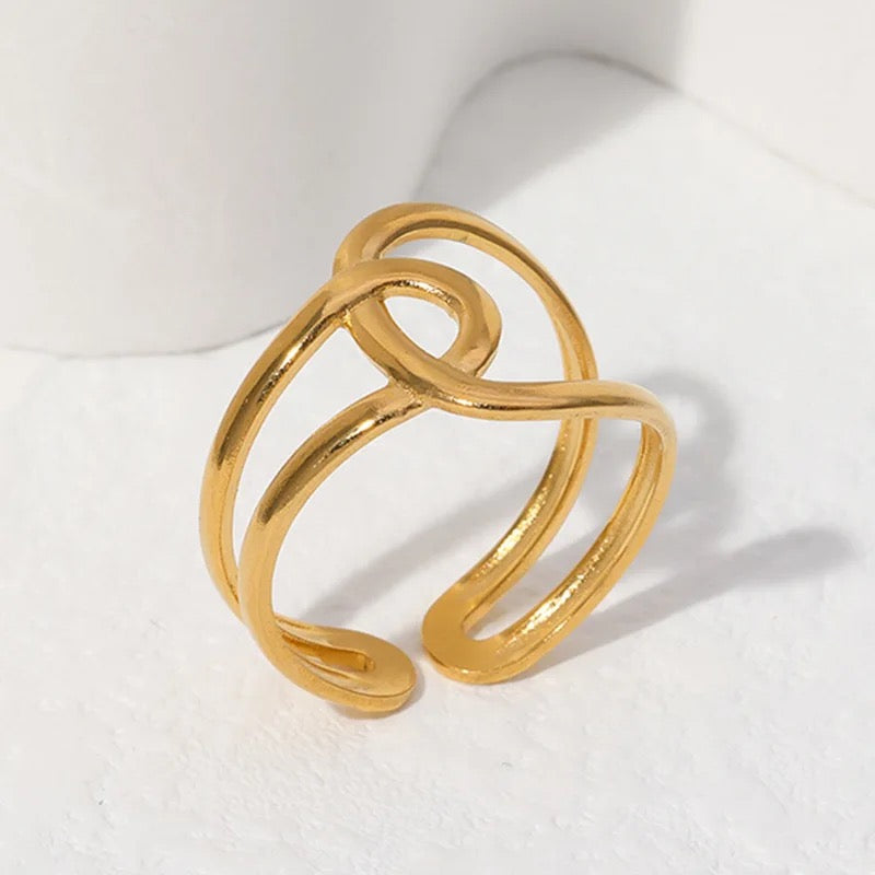 50145 Gold Plated Ring