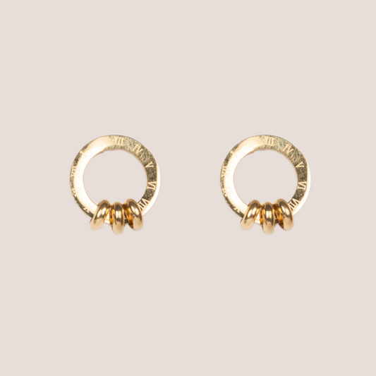 40011 Gold Plated Earrings