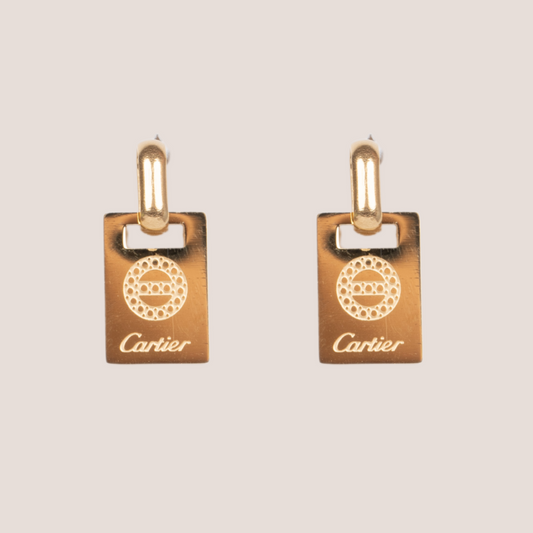 40025 Gold Plated Earrings