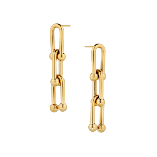 40044 Gold Plated Earrings