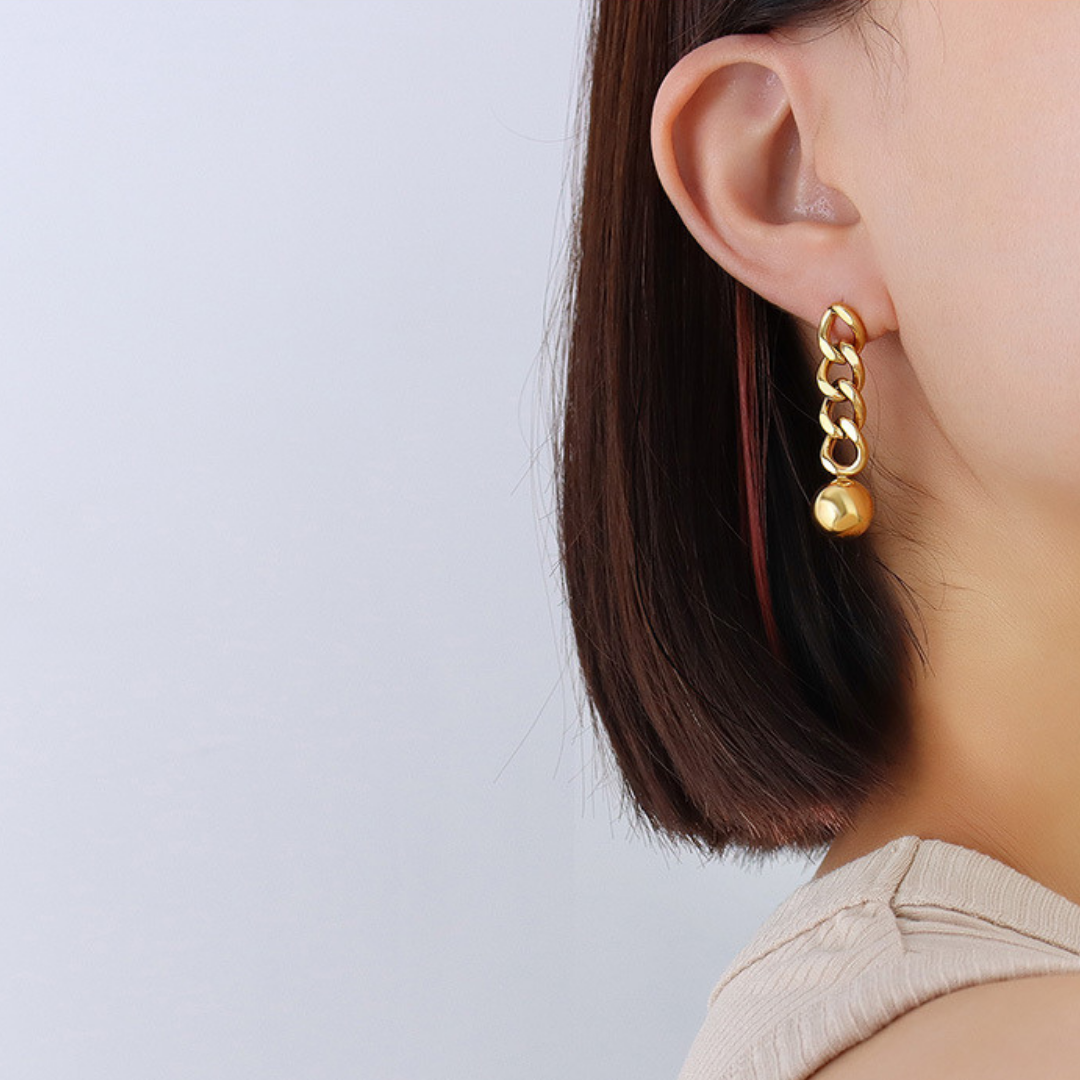 40058 Gold Plated Earrings