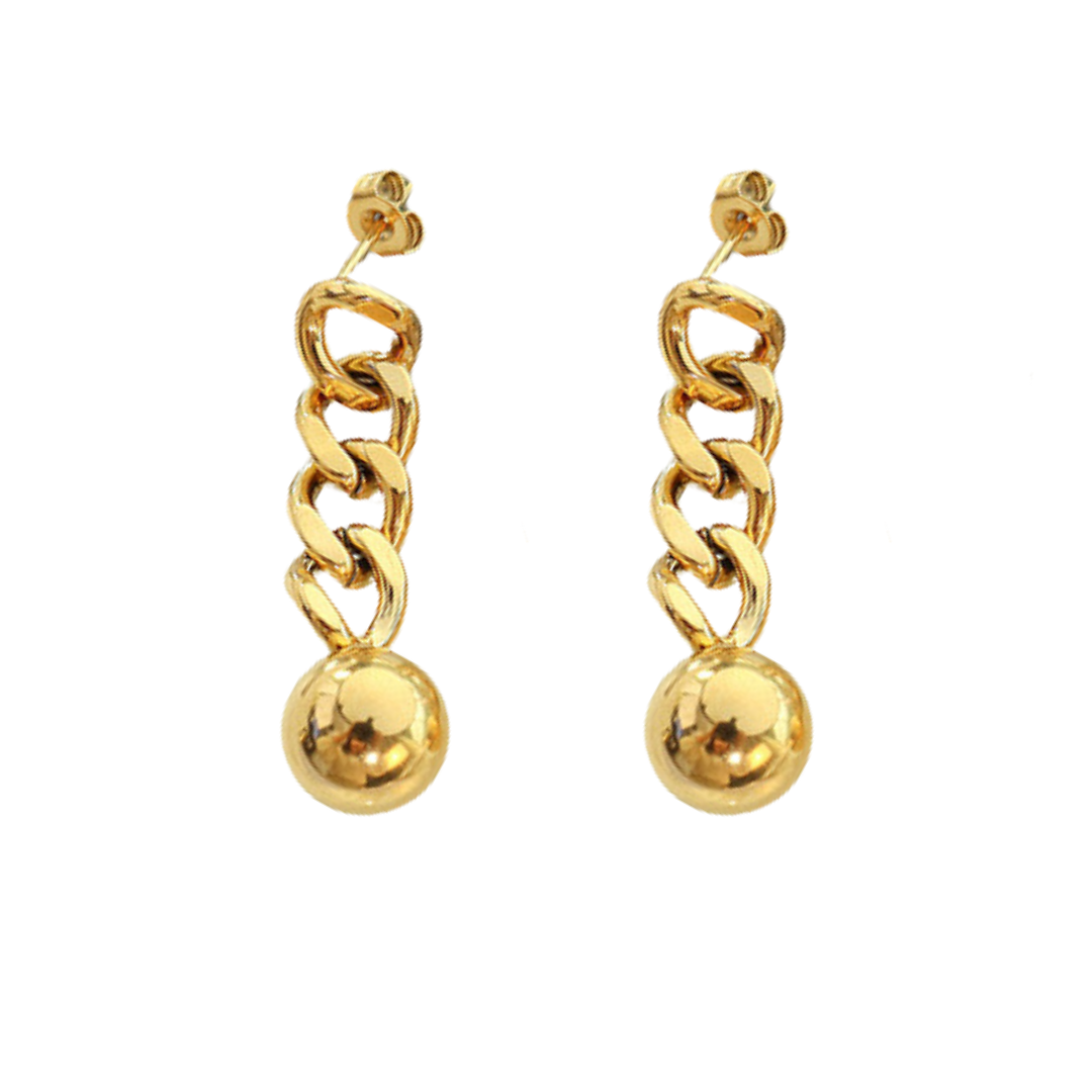 40058 Gold Plated Earrings