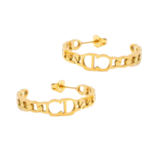 40063 Gold Plated Earrings