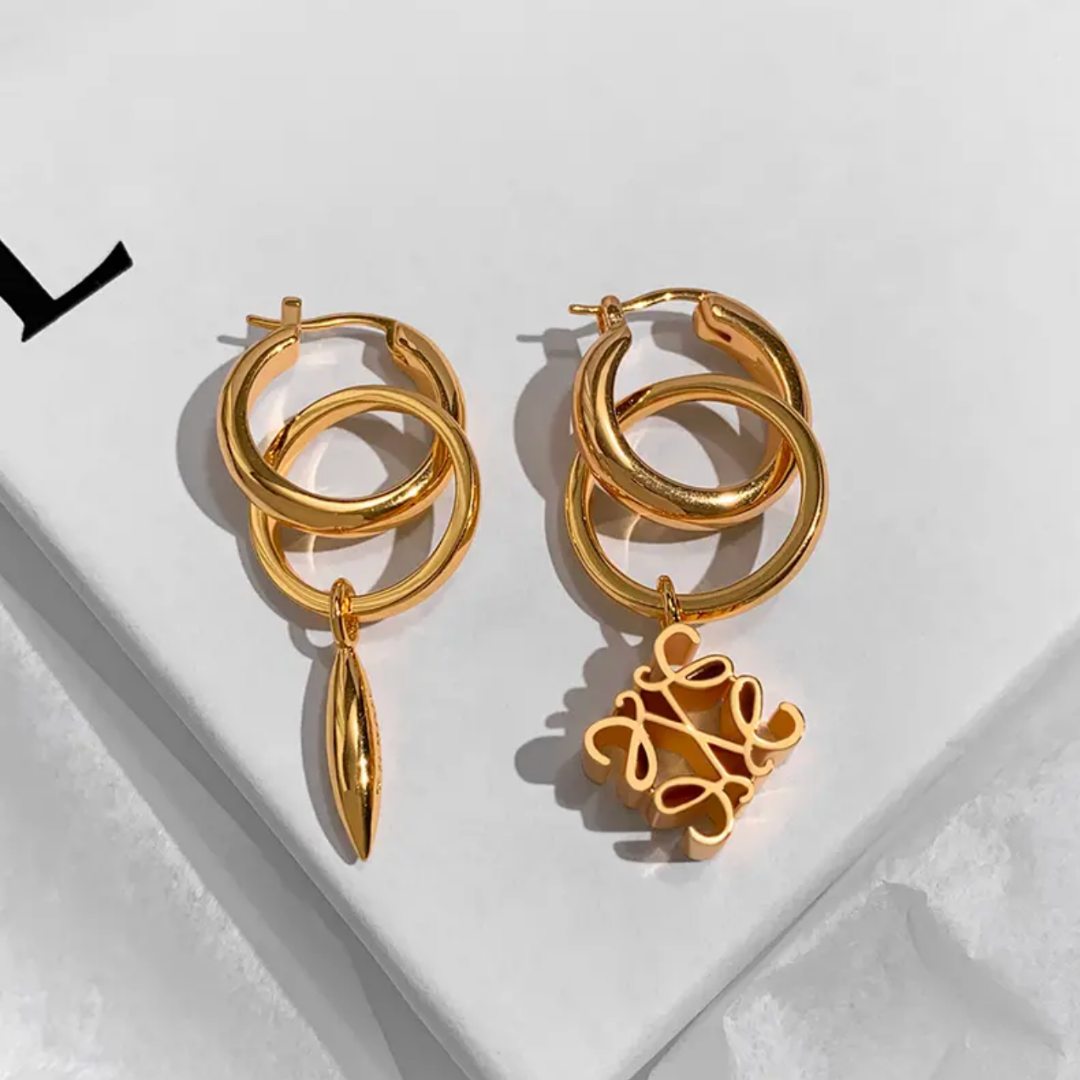 40086 Gold Plated Earrings