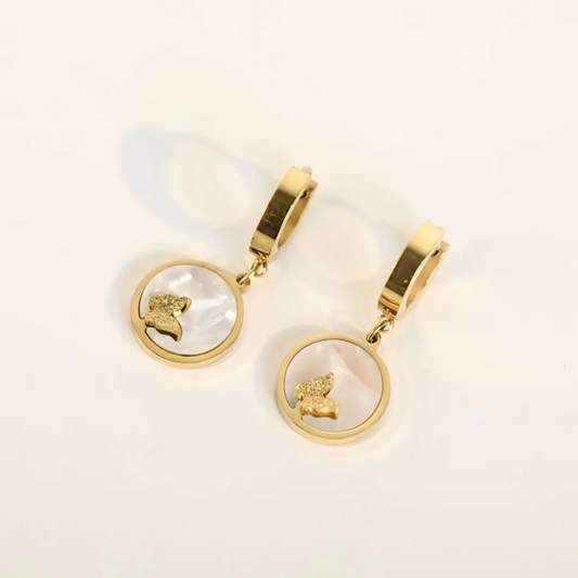 40091 Gold Plated Earrings