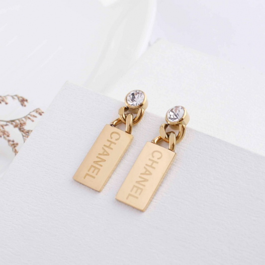 40093 Gold Plated Earrings