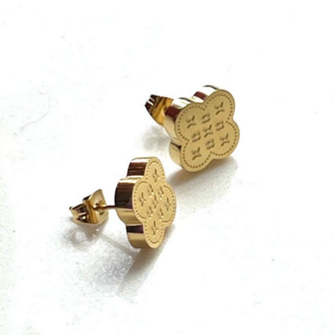 40098 Gold Plated Earrings