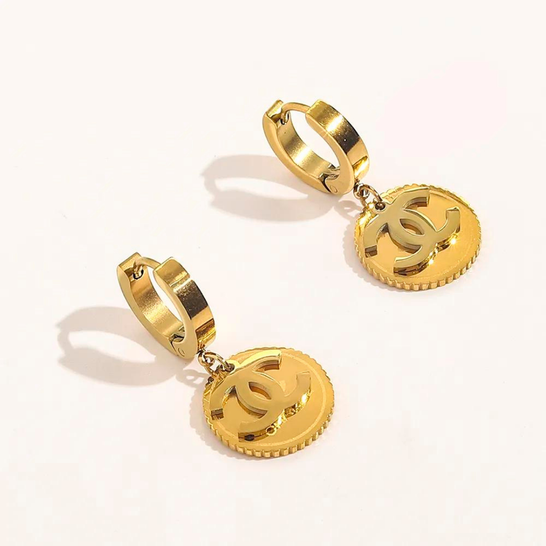 40100 Gold Plated Earrings