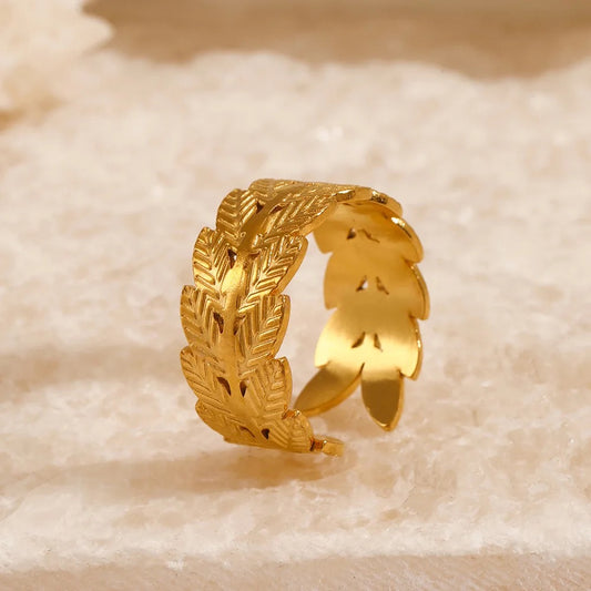 50127 Gold plated ring