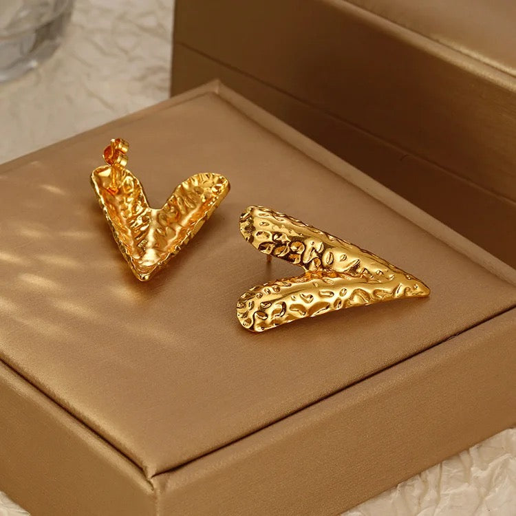 40217 Gold Plated Earrings