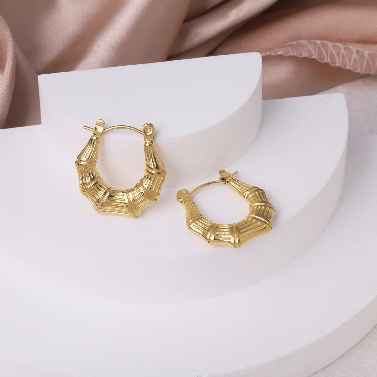 40209 Gold Plated Earrings