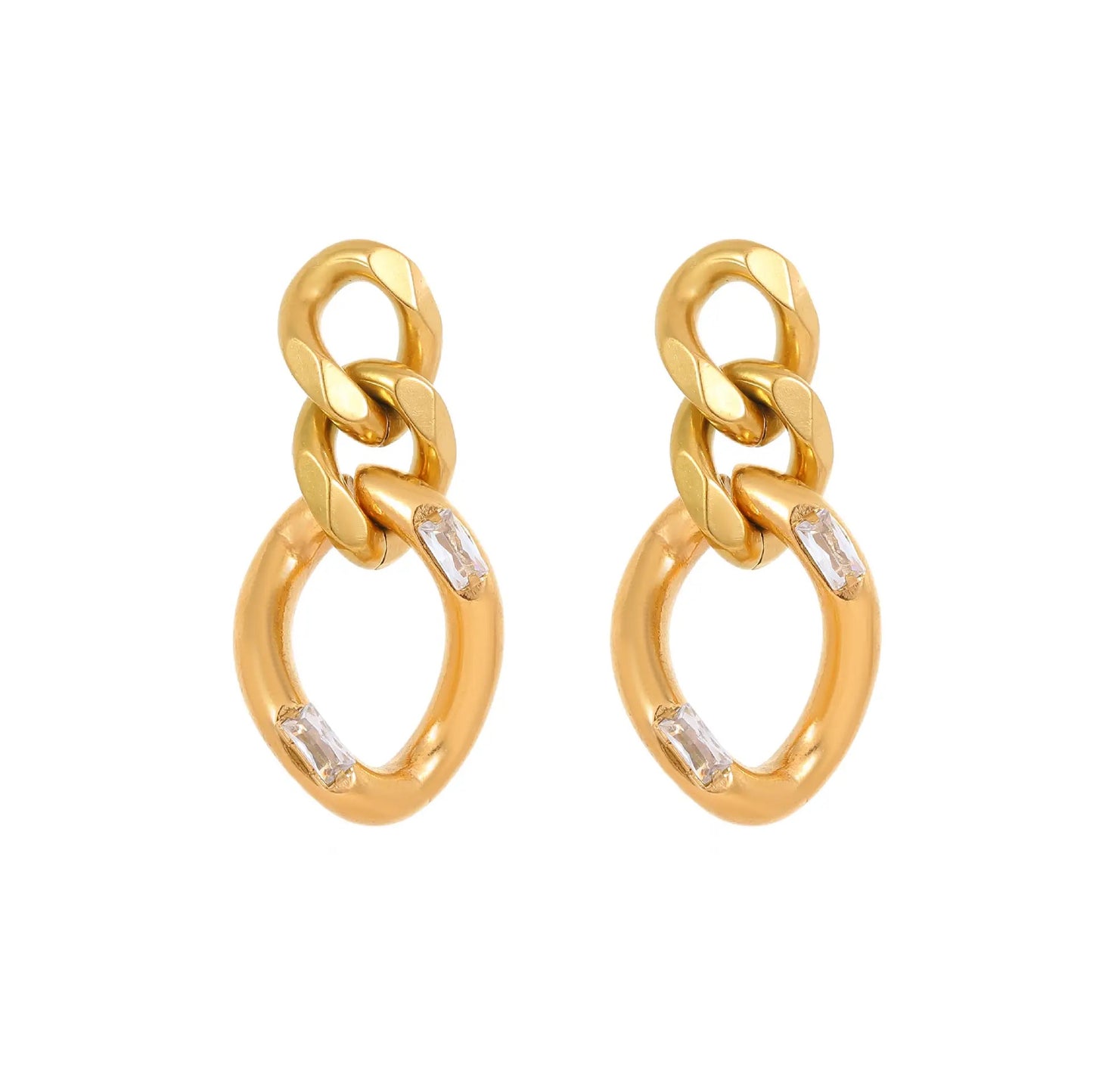 40176 Gold plated Earrings