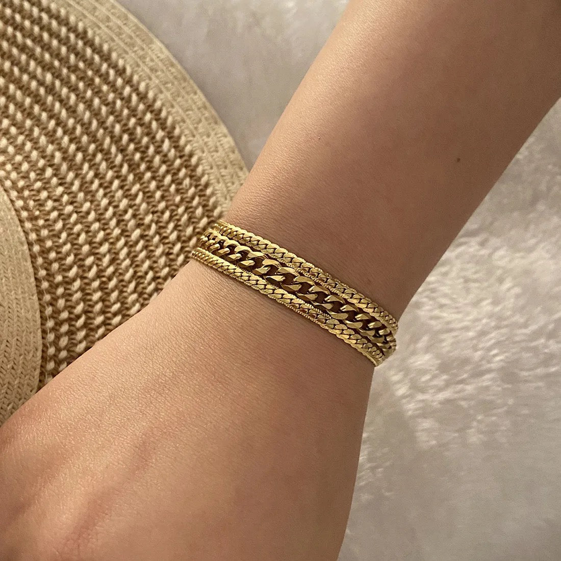 30329 Gold Plated Bracelet