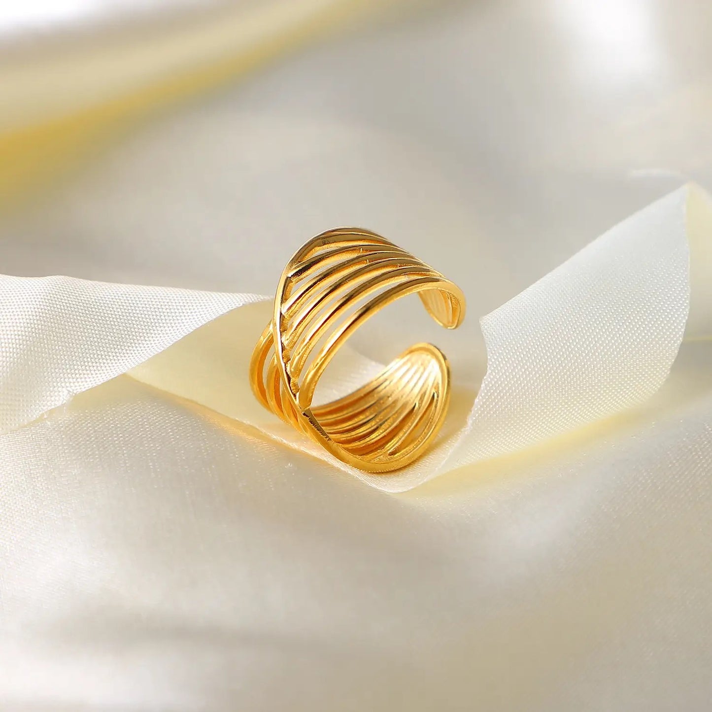 50194 Gold Plated Ring