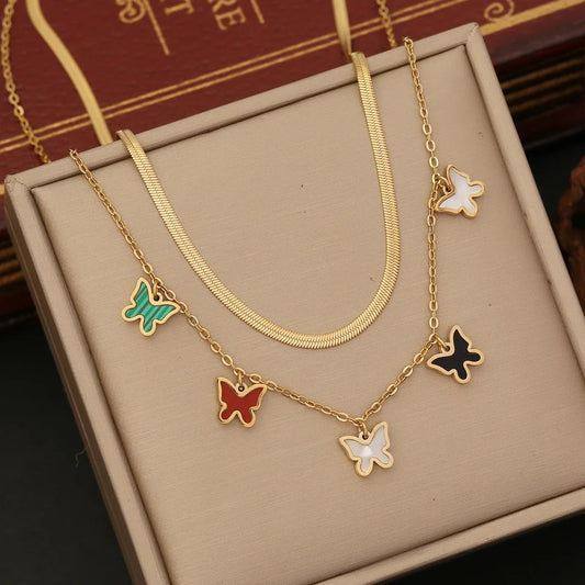 10325 gold plated necklace