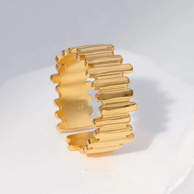 50142 Gold Plated Ring