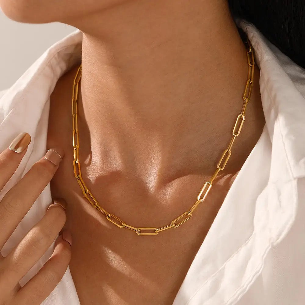 10318 gold plated necklace