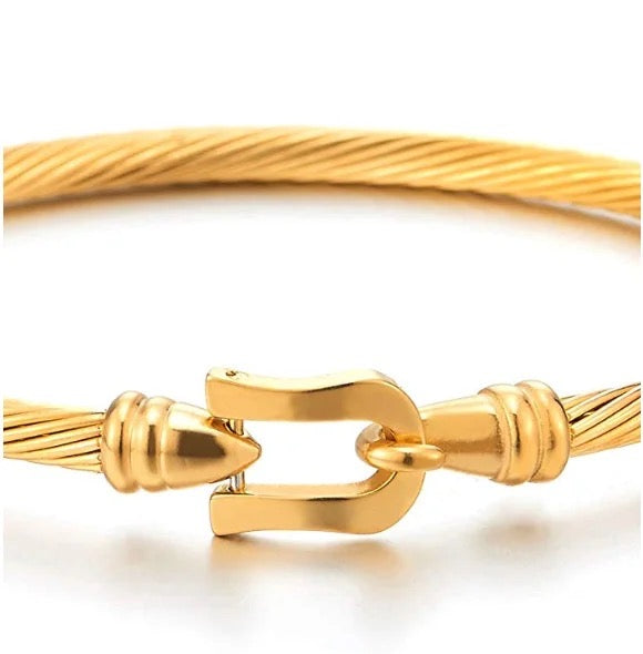 20204 Gold Plated Bangle