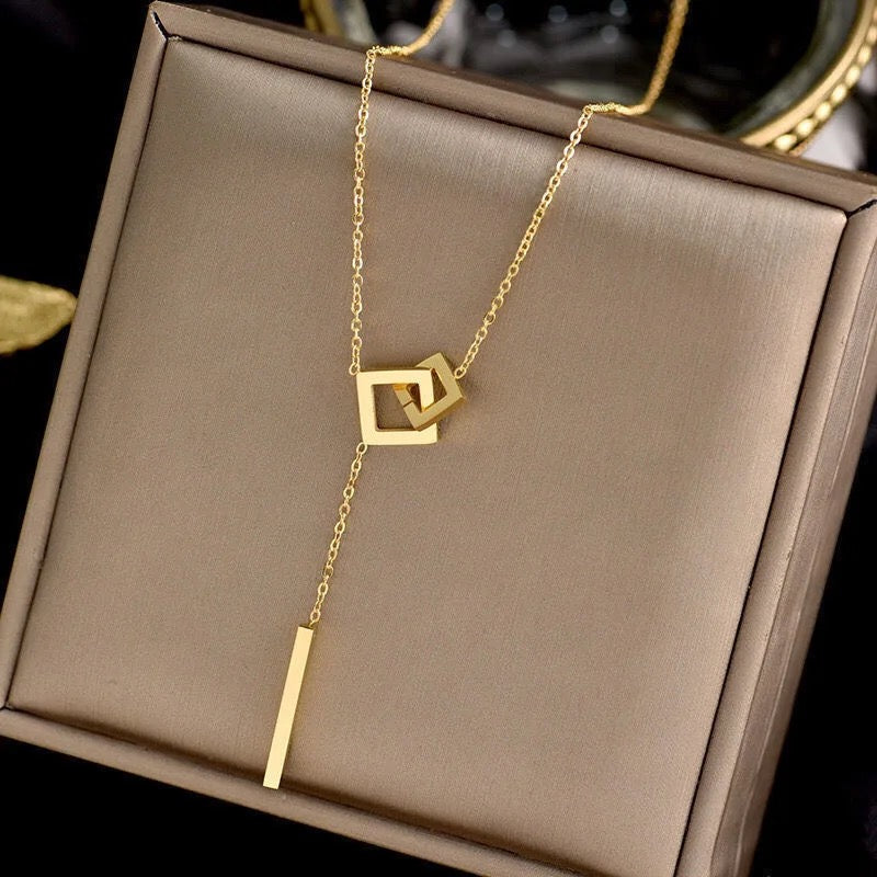 10323 gold plated necklace