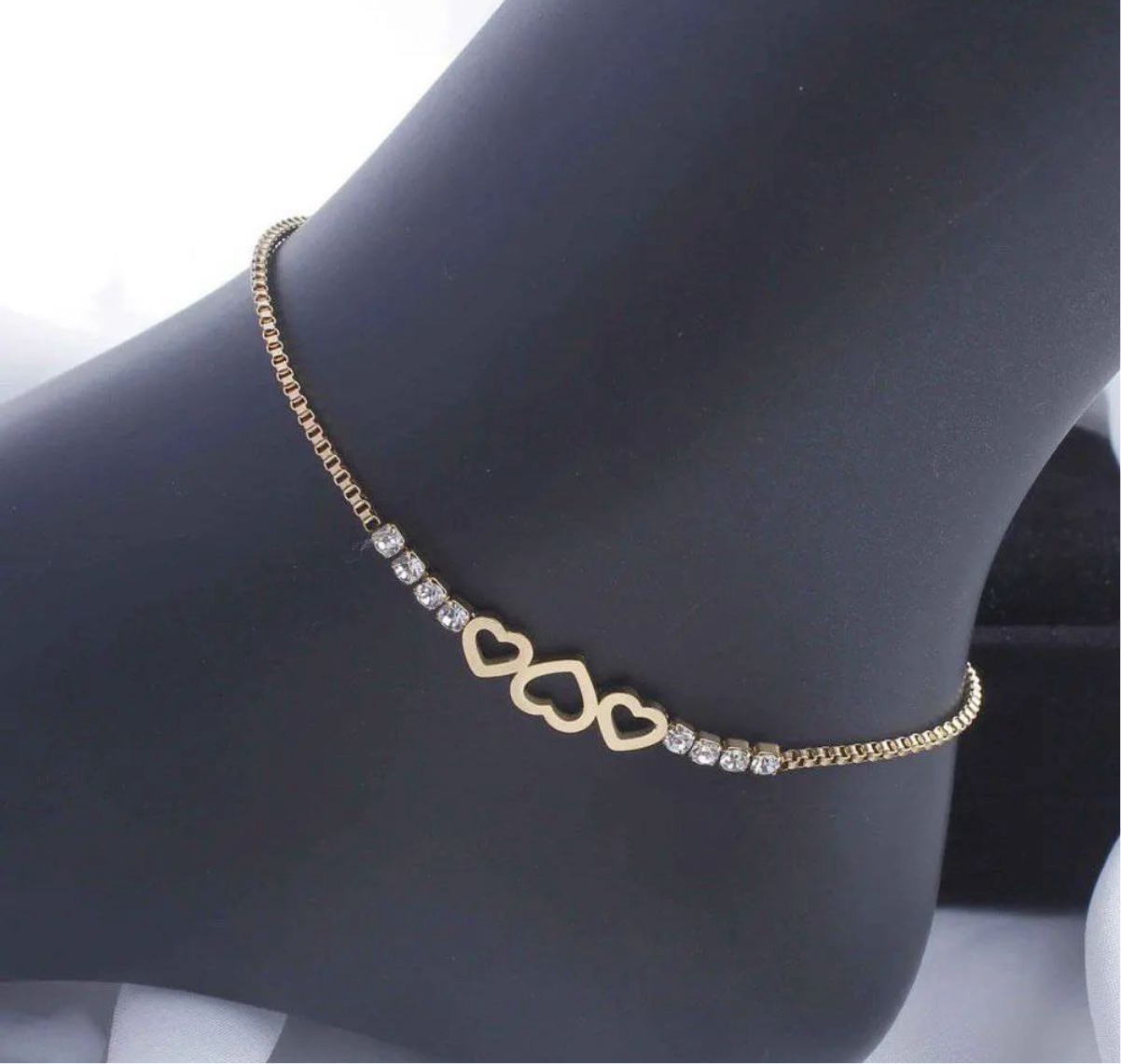 70089 Gold Plated Anklet