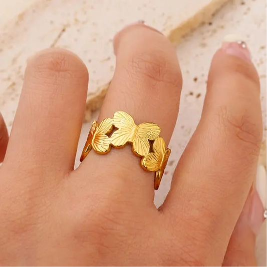 50185 Gold Plated Ring