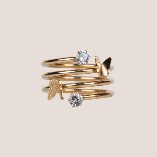 50014 Gold Plated Ring