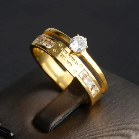 50068 Gold plated ring