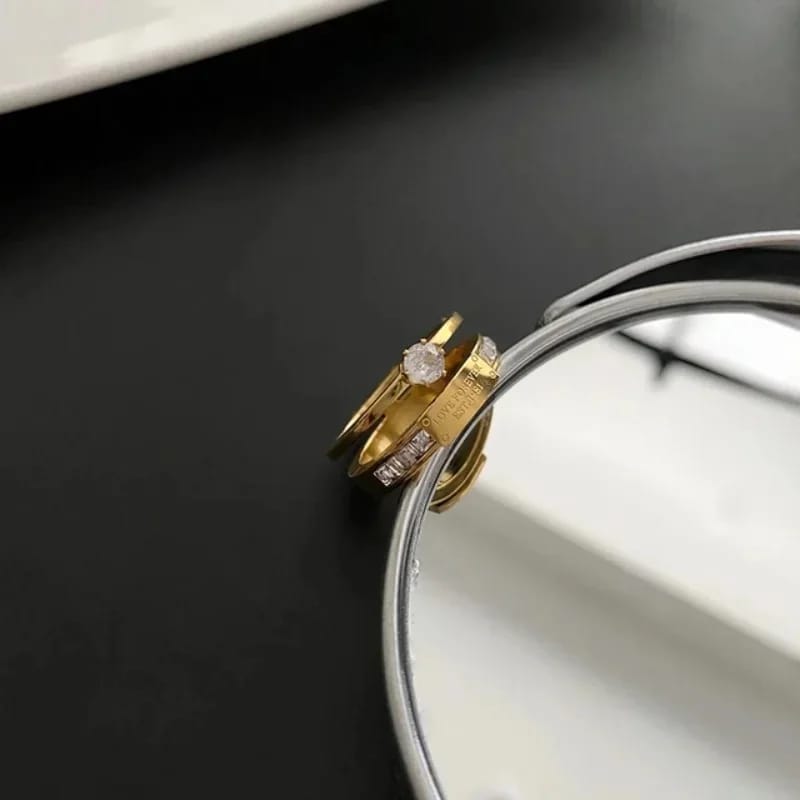 50068 Gold plated ring