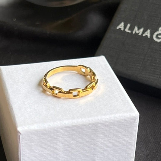 50073 Gold Plated Ring