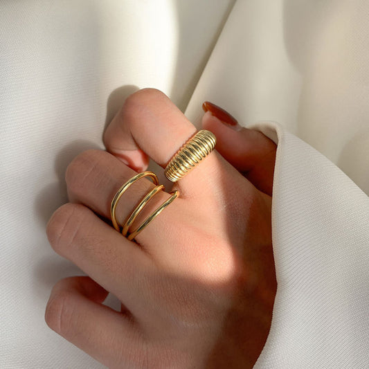 50074 Gold Plated Ring