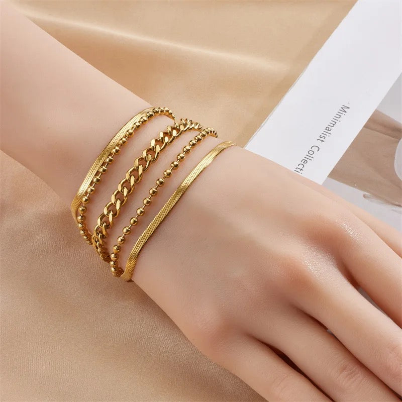 30327 Gold Plated Bracelet