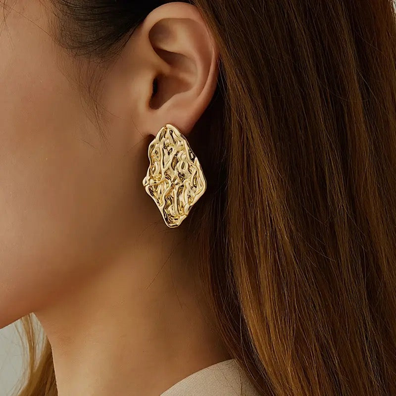 40215 Gold Plated Earrings