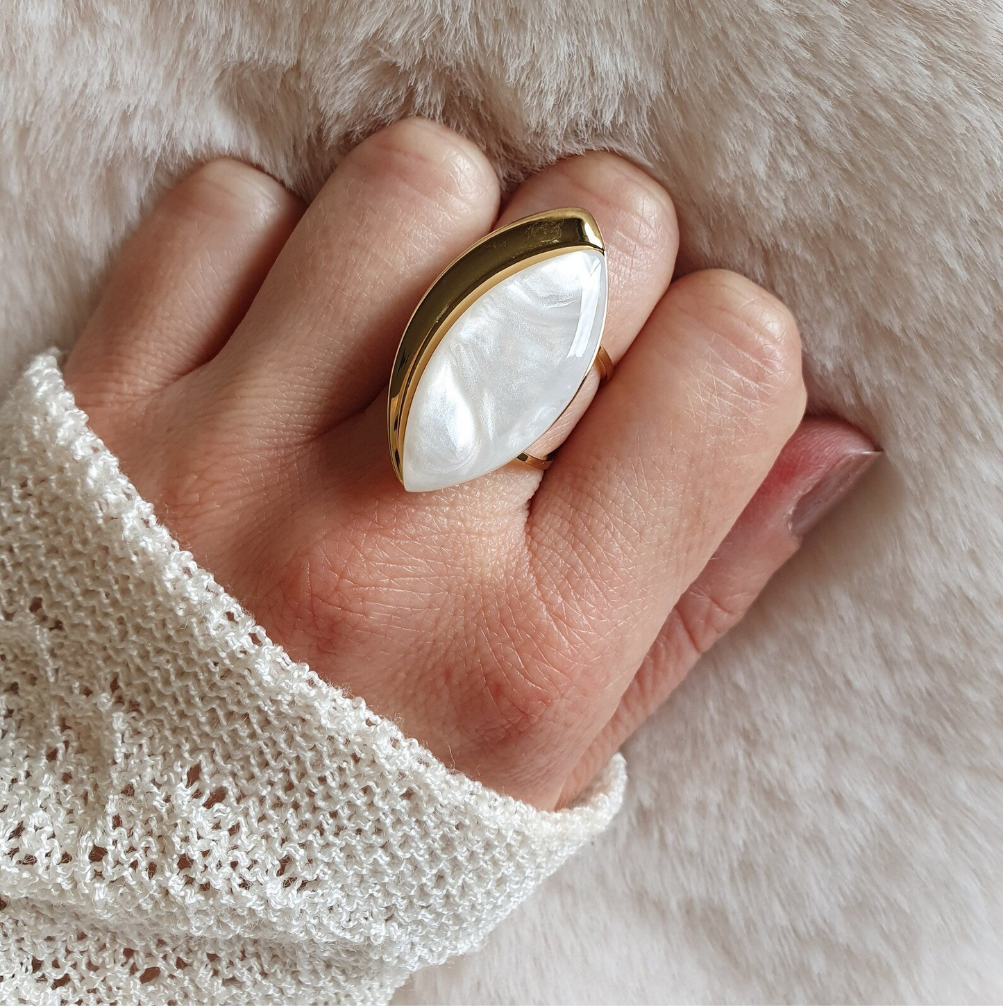 50437 Gold Plated Ring