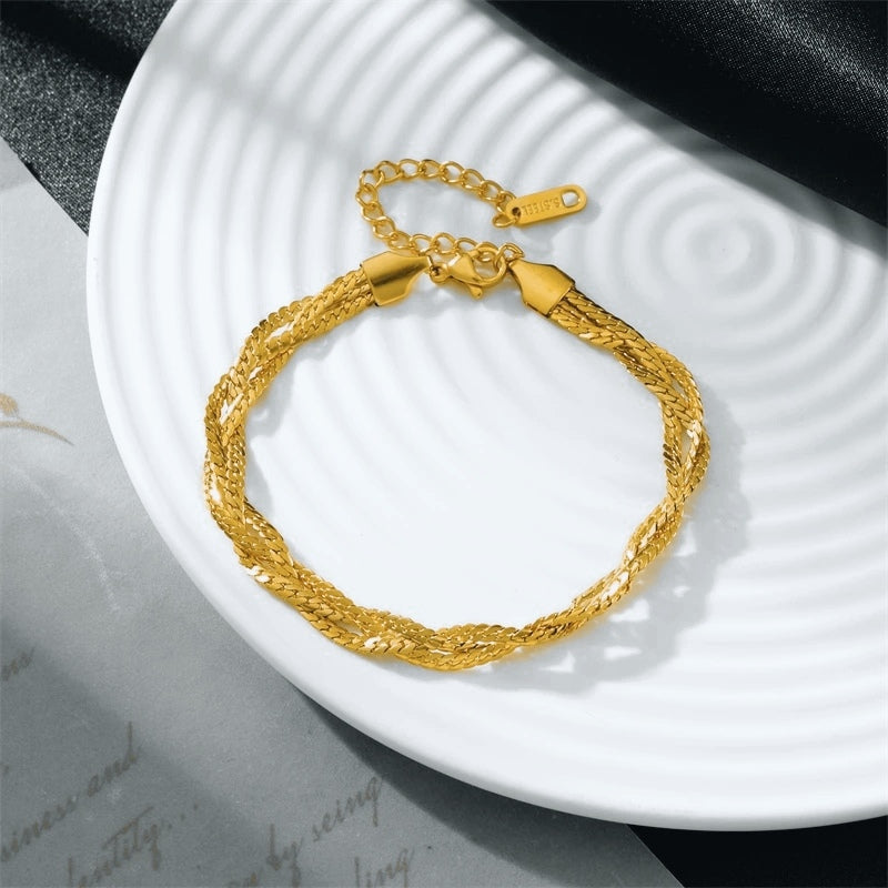 70074 Gold Plated Anklet