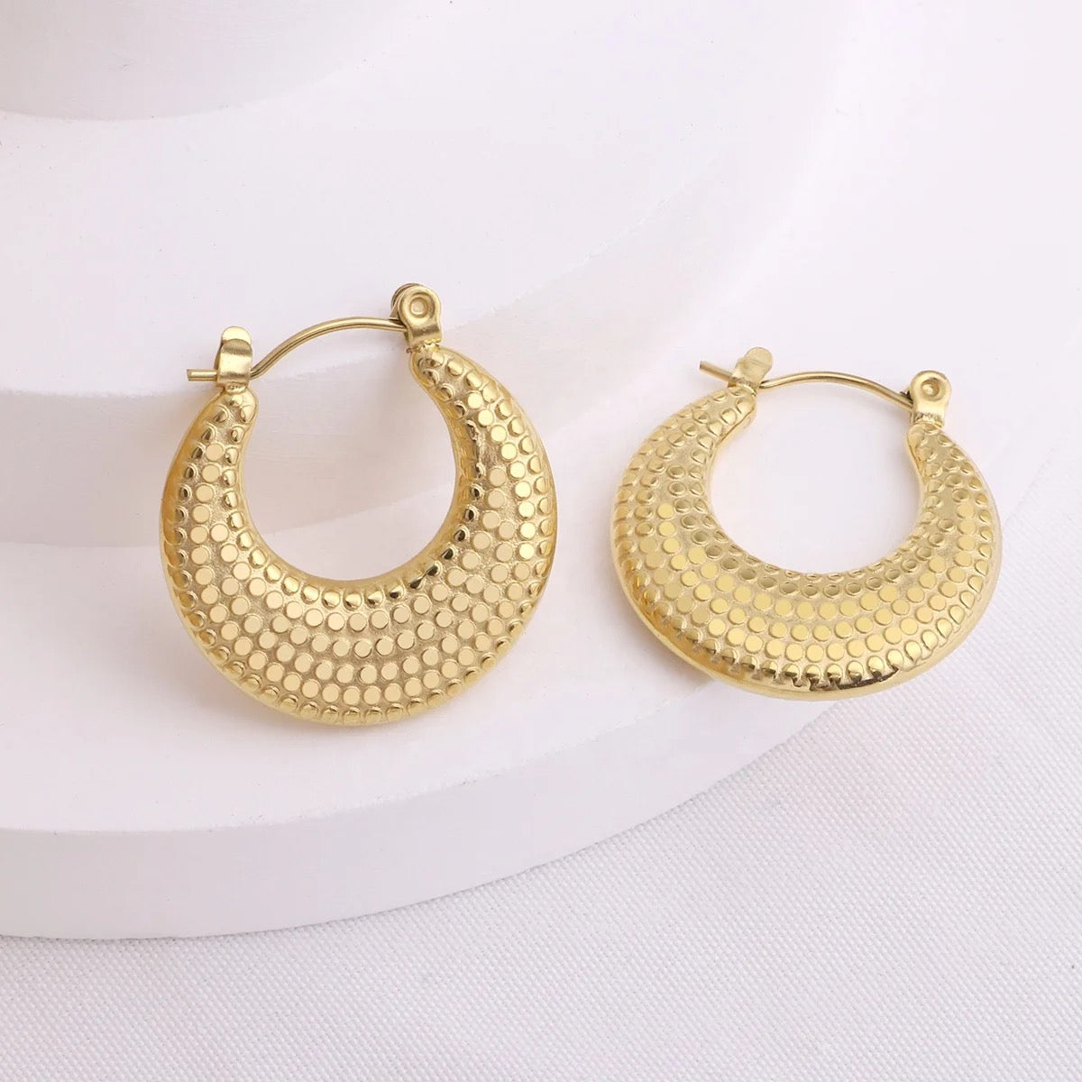 40206 Gold Plated Earrings