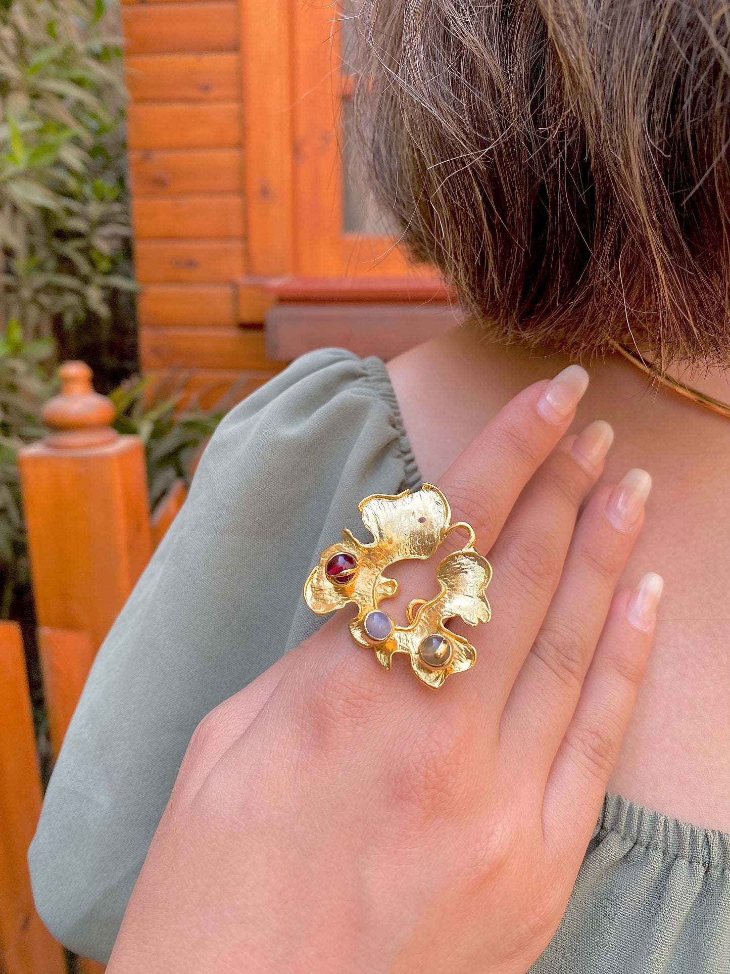 Garden of Grace | Gem Bloom Ring