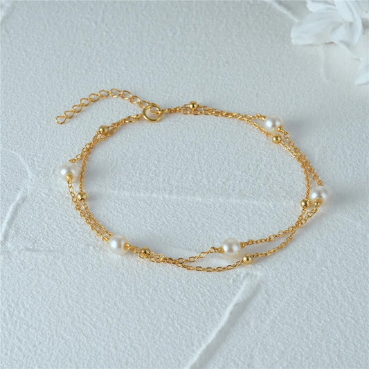 70143 Gold Plated Anklet