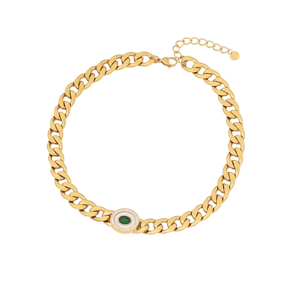 10438 Gold Plated Necklace